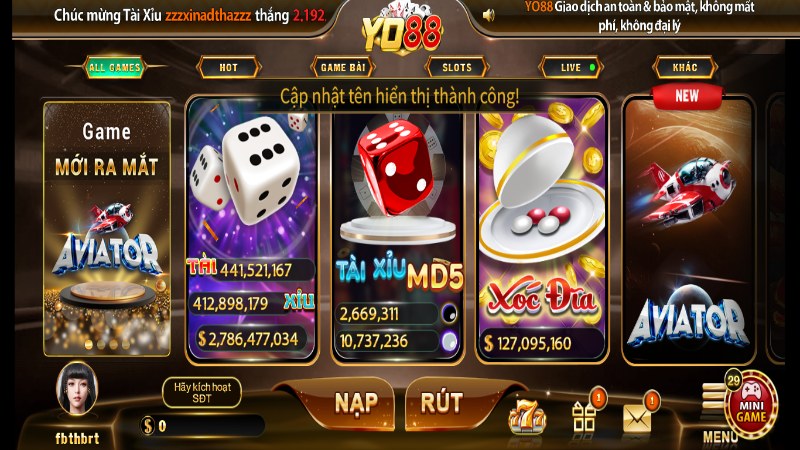 yo88 1 Thông tin giới thiệu về sự uy tín, đẳng cấp của cổng game